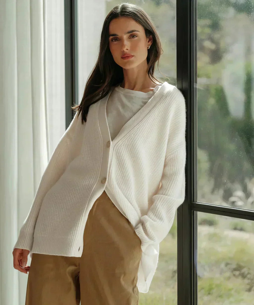 Ambra – Ultrabequemer Kaschmir-Cardigan