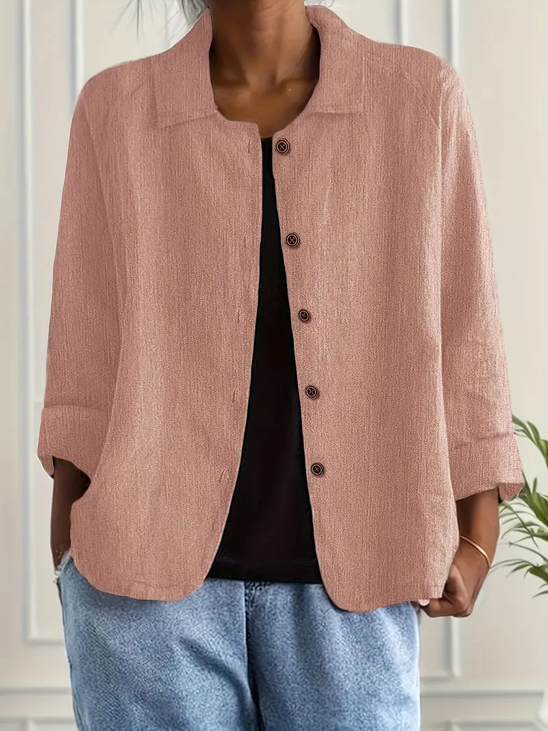 Lori | Breezy Linen Jacket