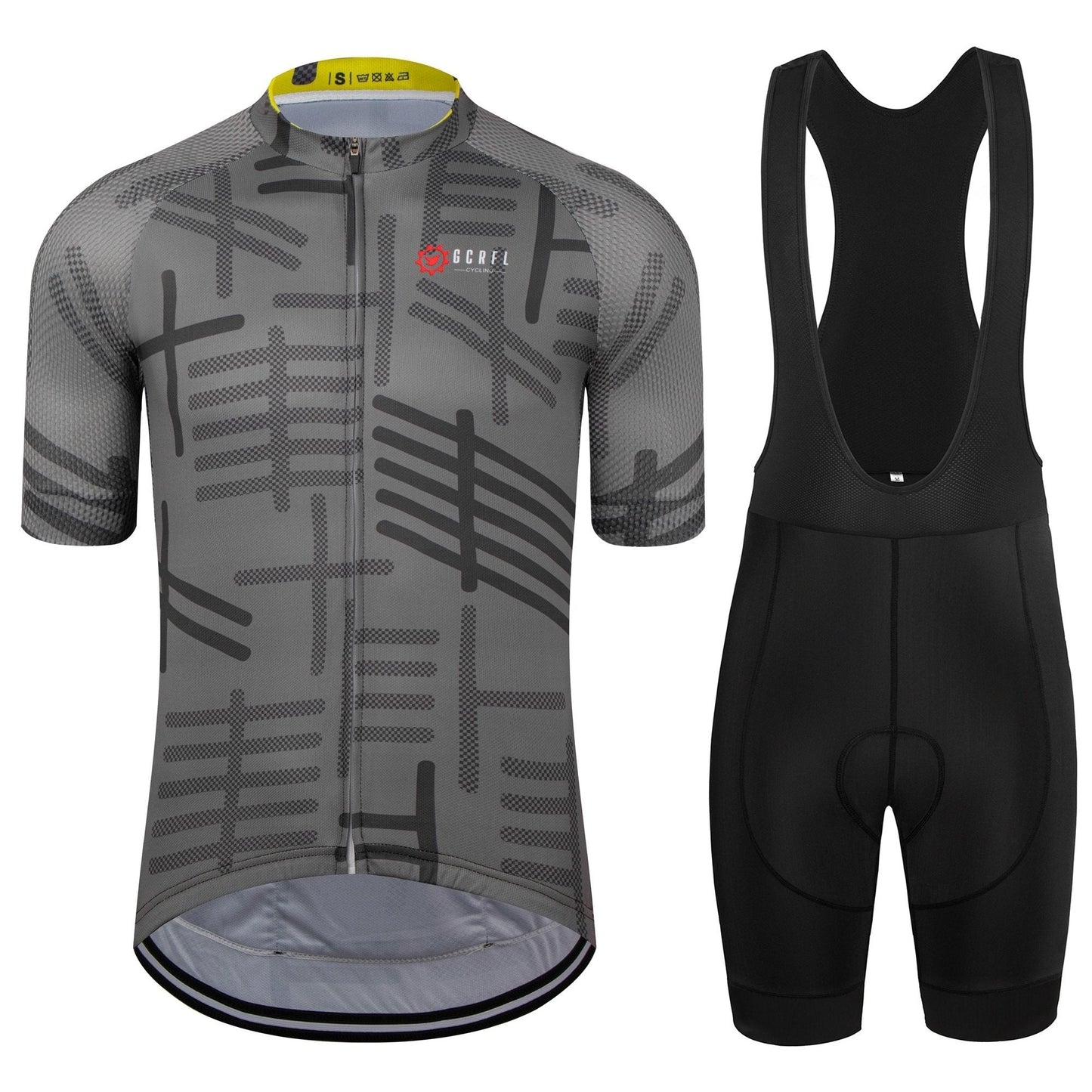 GCRFL 2-teiliges Herren-Radtrikot-Set