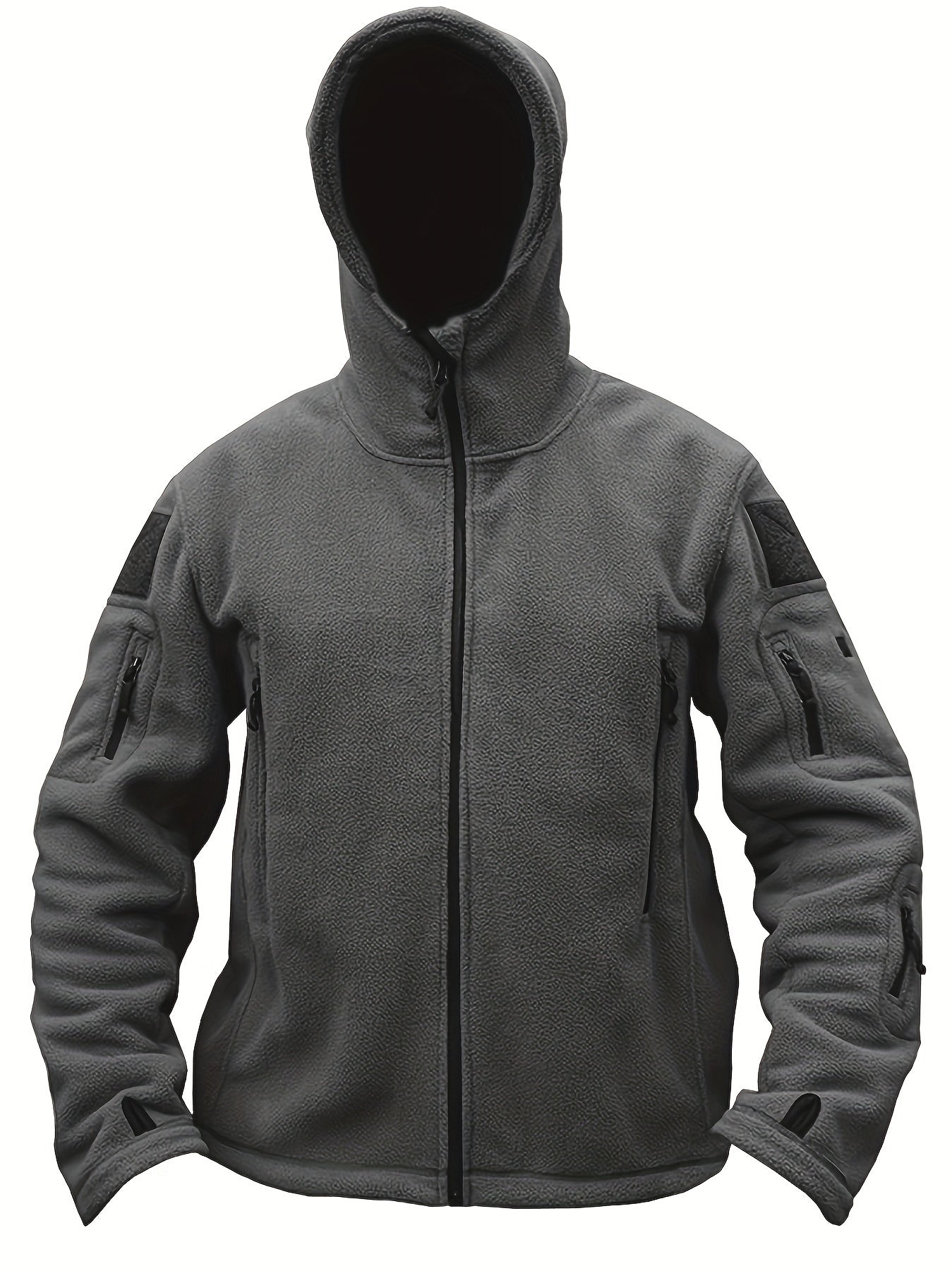 Rosendo – Langärmeliger Kapuzenpullover mit Taschen