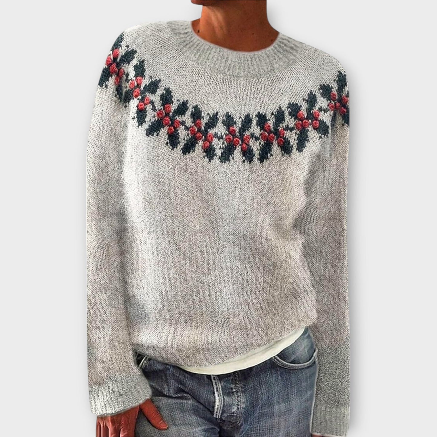 Simone – Bequemer Weihnachts-Pullover