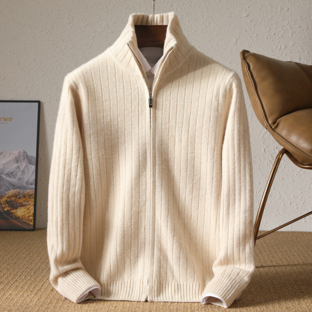 Sebastian | Gestrickte Merinowolljacke