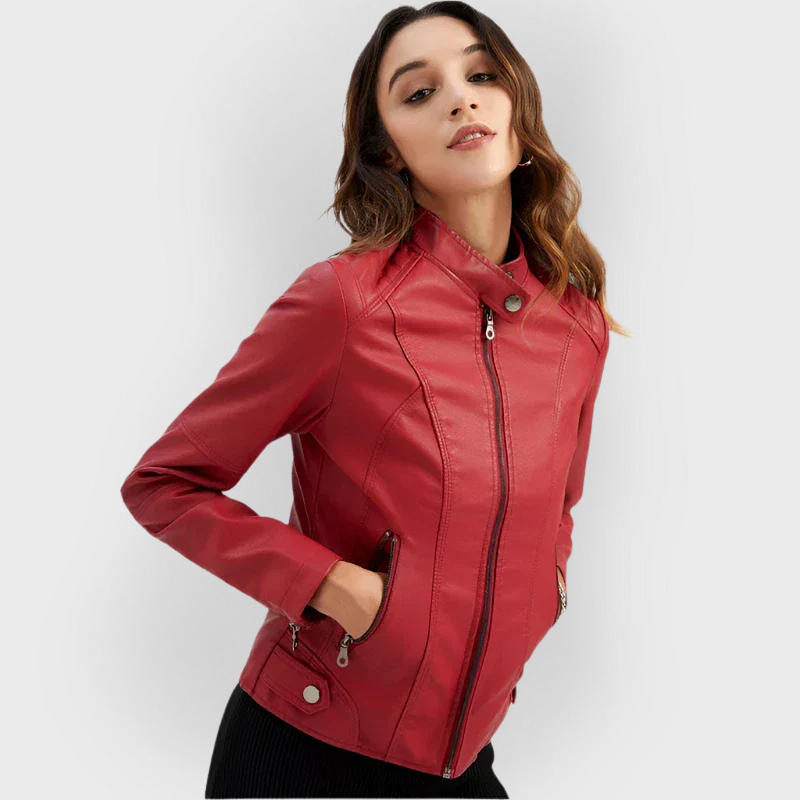 Nova | Chic Leather Jacket