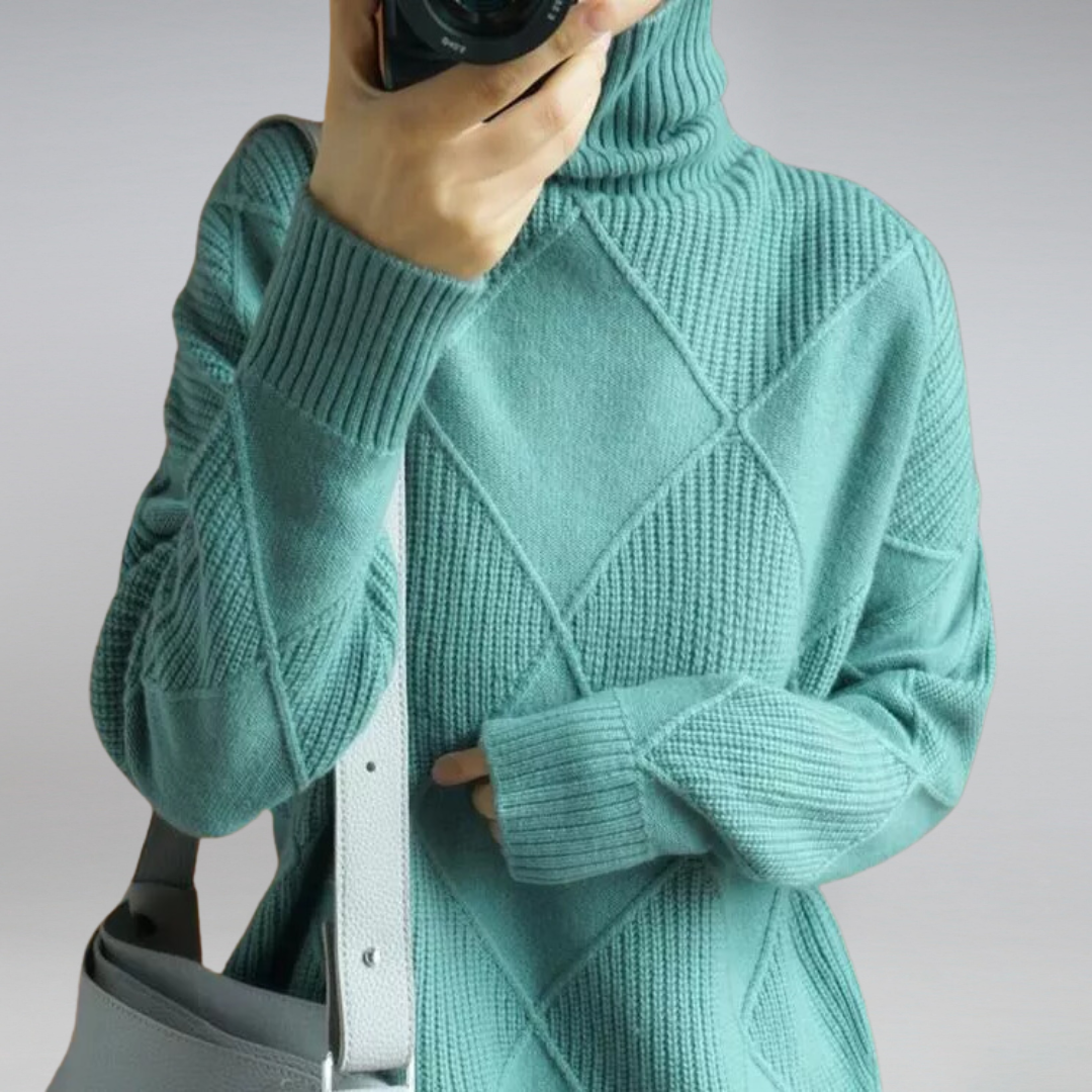Alice | Weicher Rollkragenpullover
