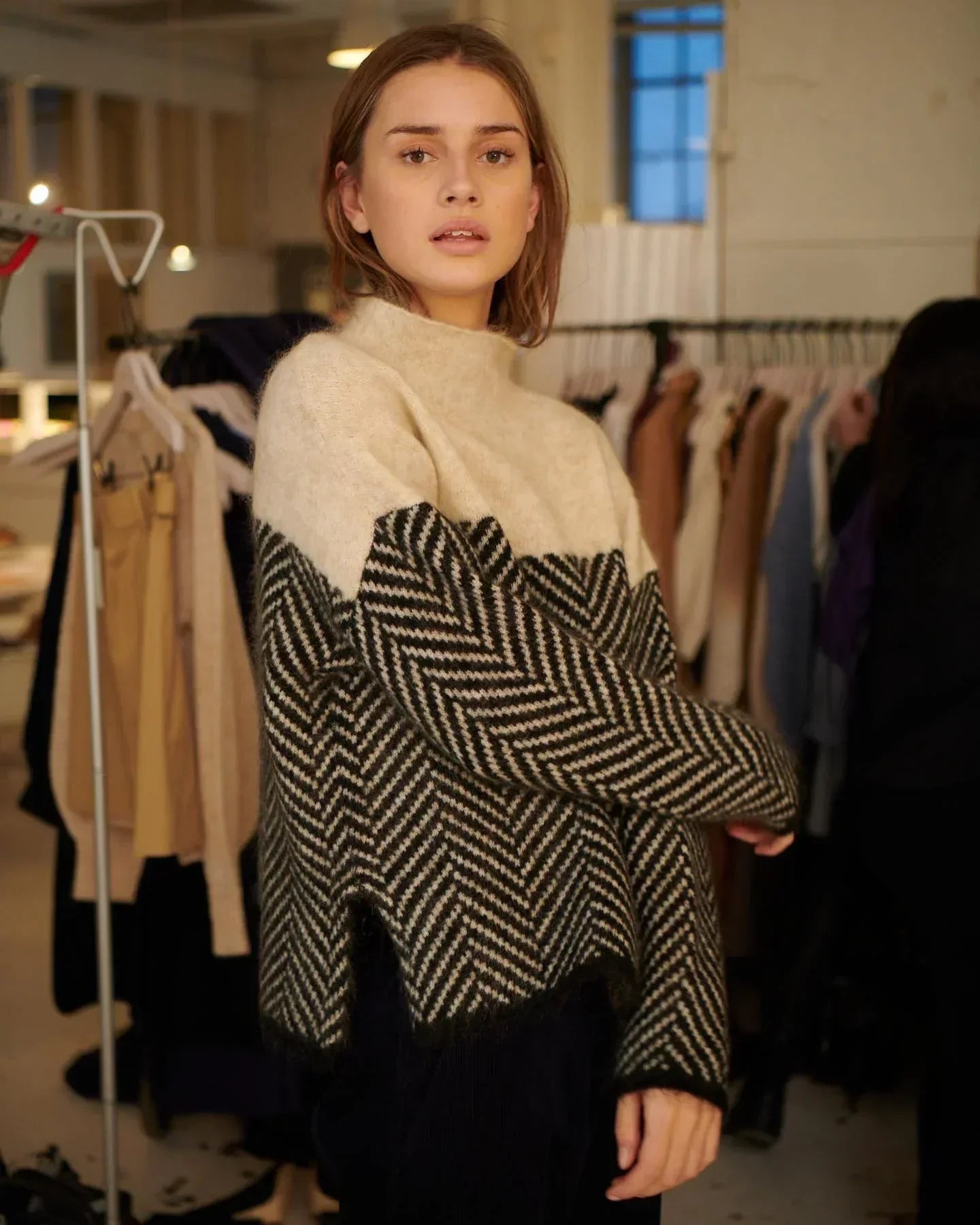 Adelie | Premium-Strick-Rollkragenpullover