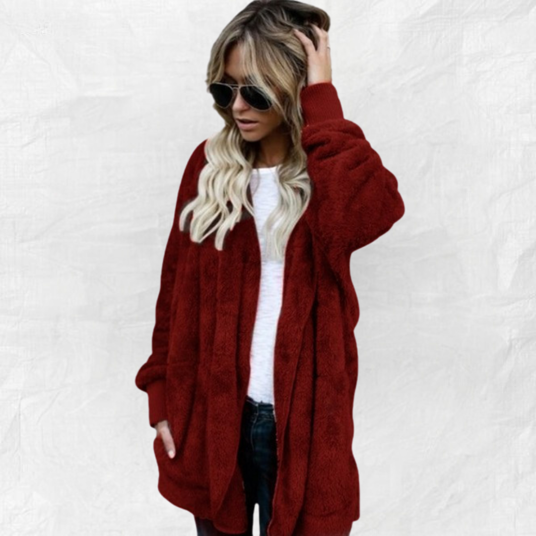Ally | Doppel-Fleece-Cardigan