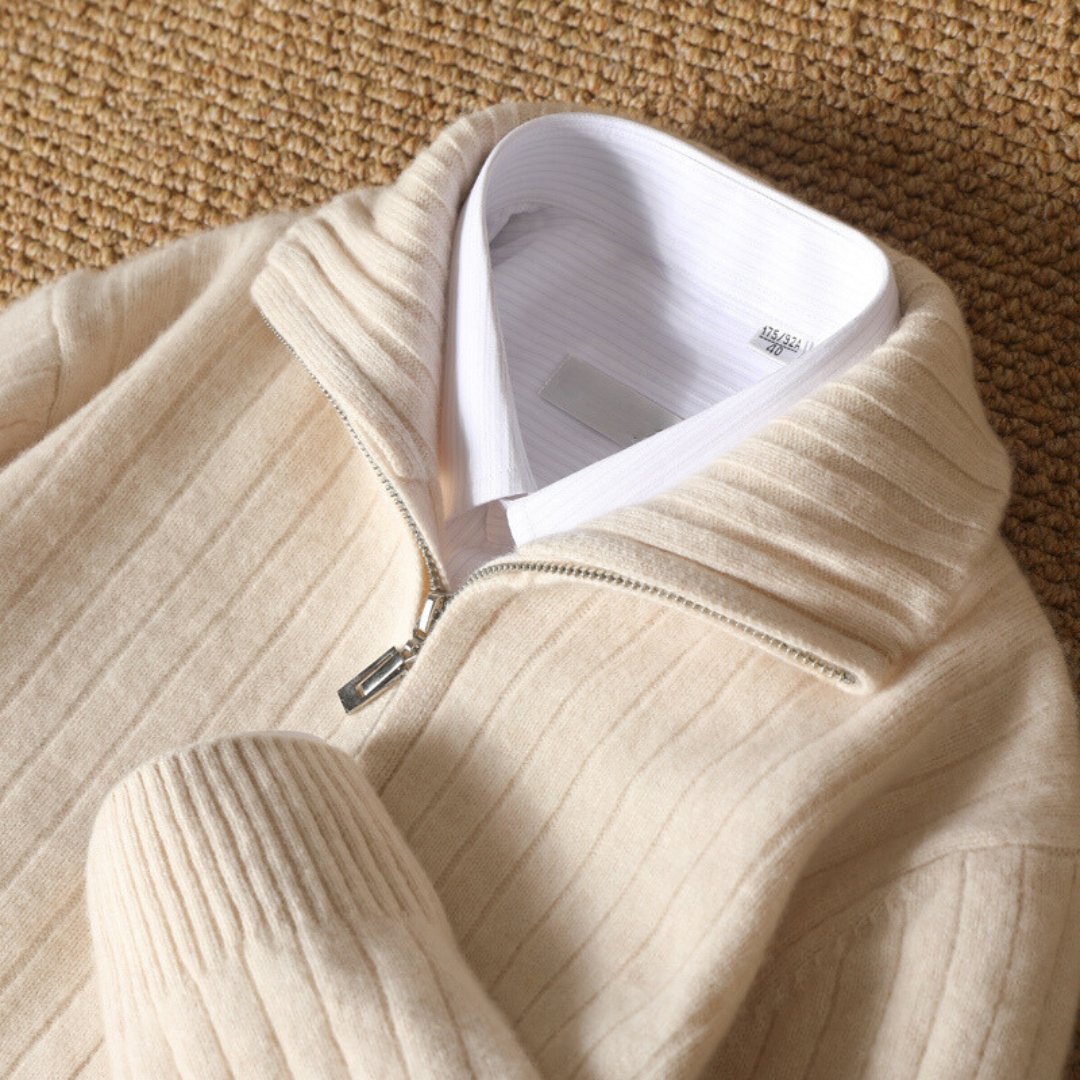 Sebastian | Gestrickte Merinowolljacke