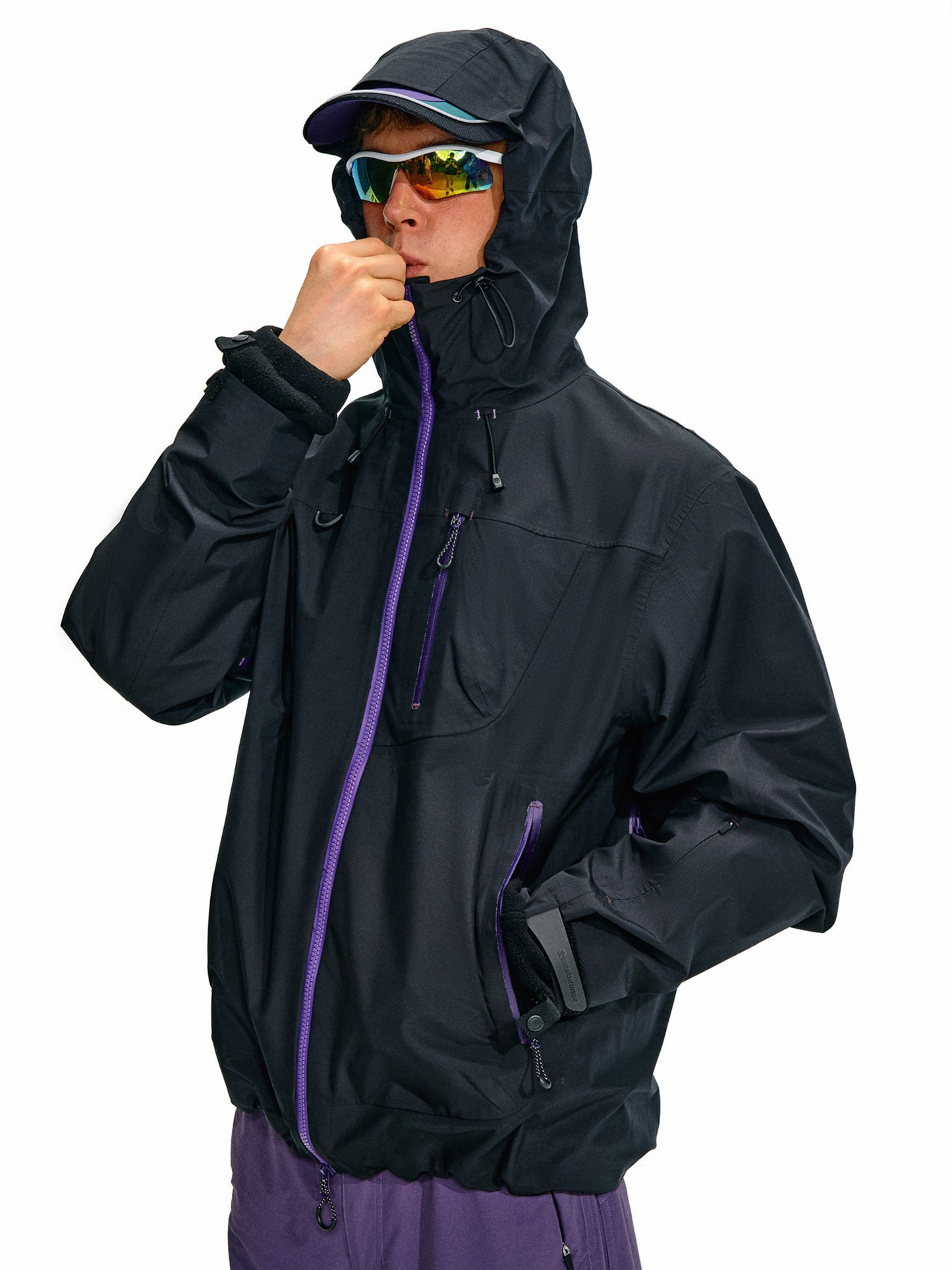 CampGlove – Herren 3-in-1 Fleece-Hardshelljacke
