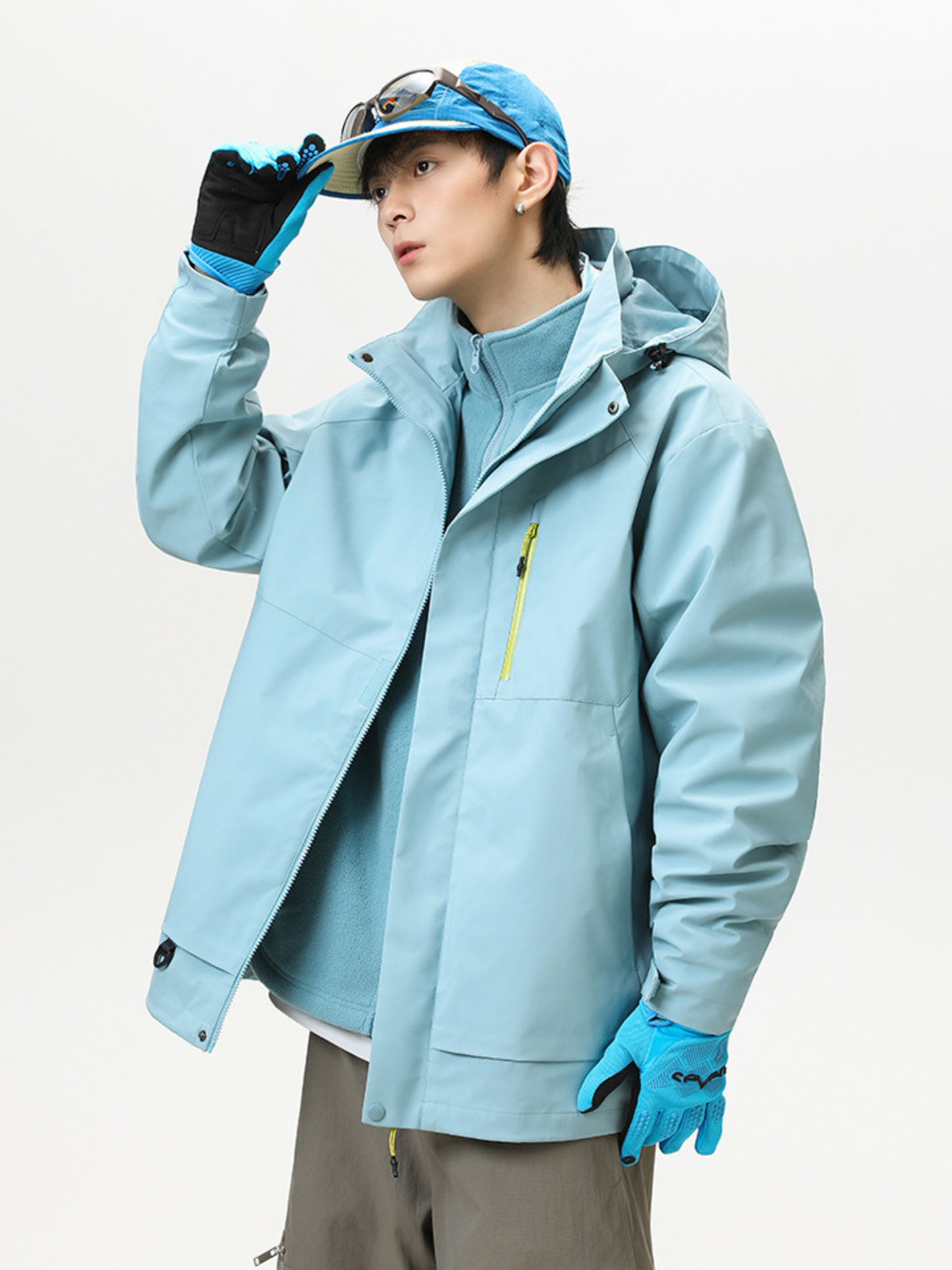 Spirewood – Unisex 3-in-1 Abnehmbare Funktionsjacke