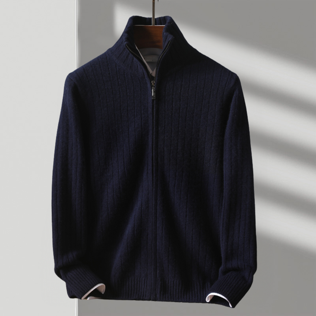 Sebastian | Gestrickte Merinowolljacke