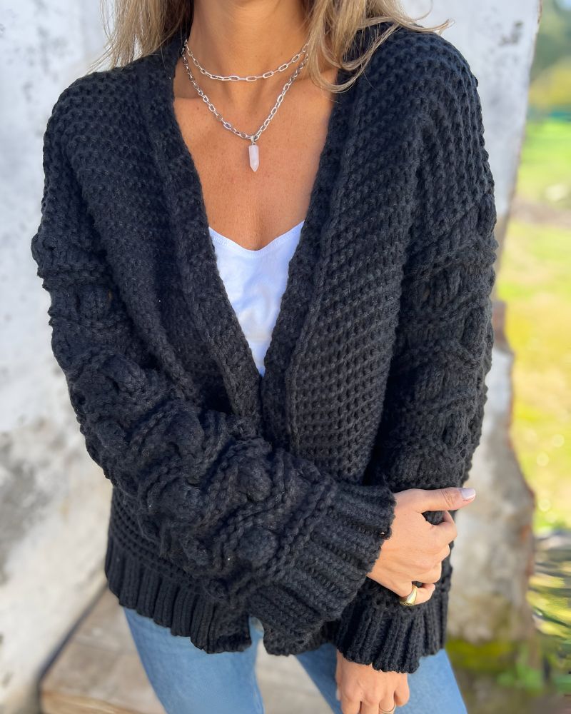 COLLEEN™ - Klassischer Strickcardigan