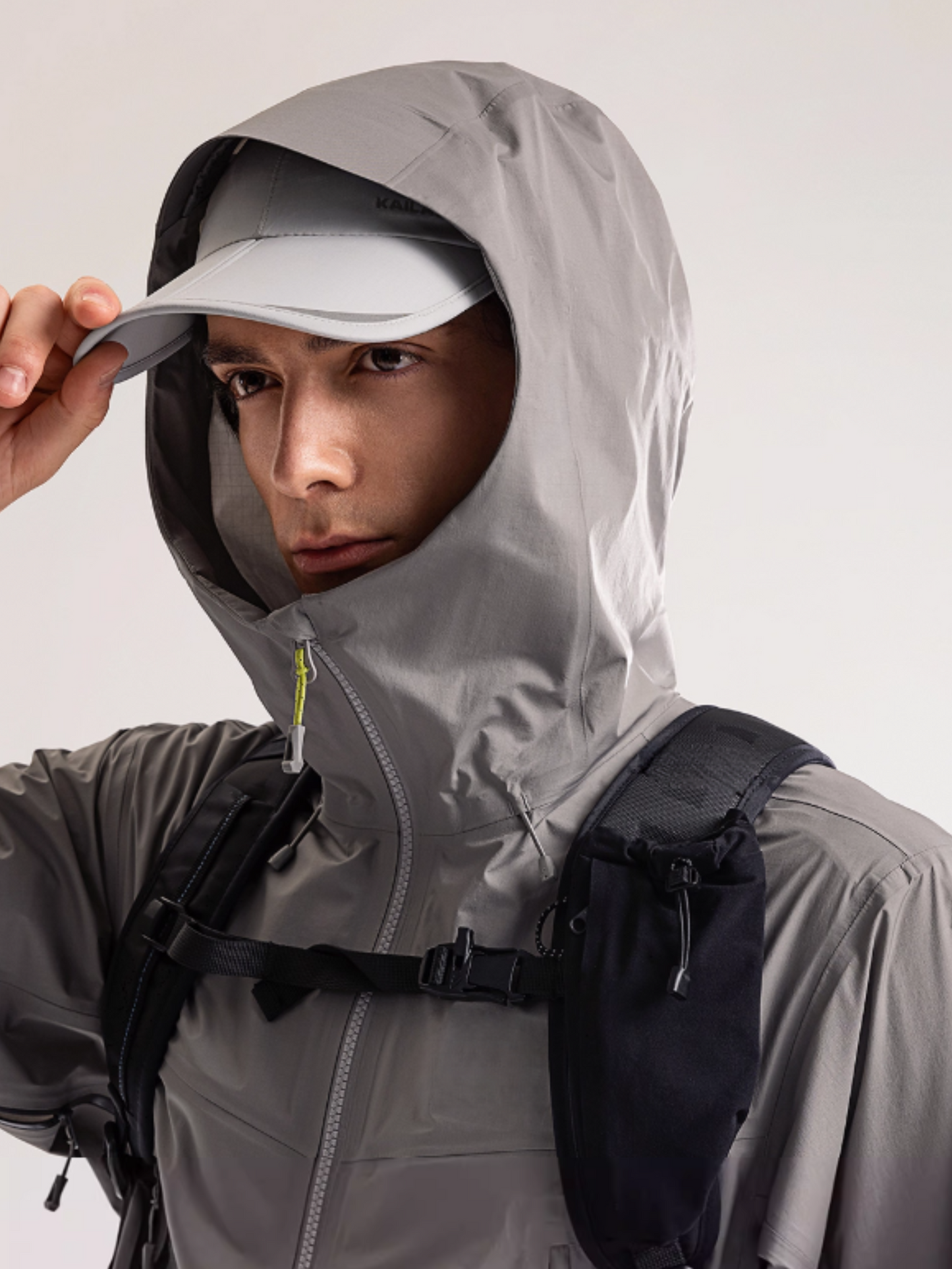 GONGGAR - Unisex Hard Shell Hooded Jacket