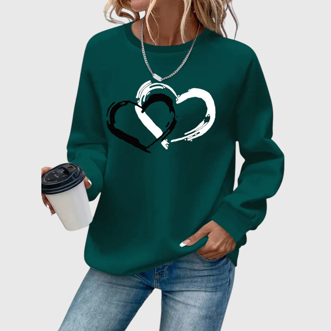 Binda - Eleganter Herzpullover