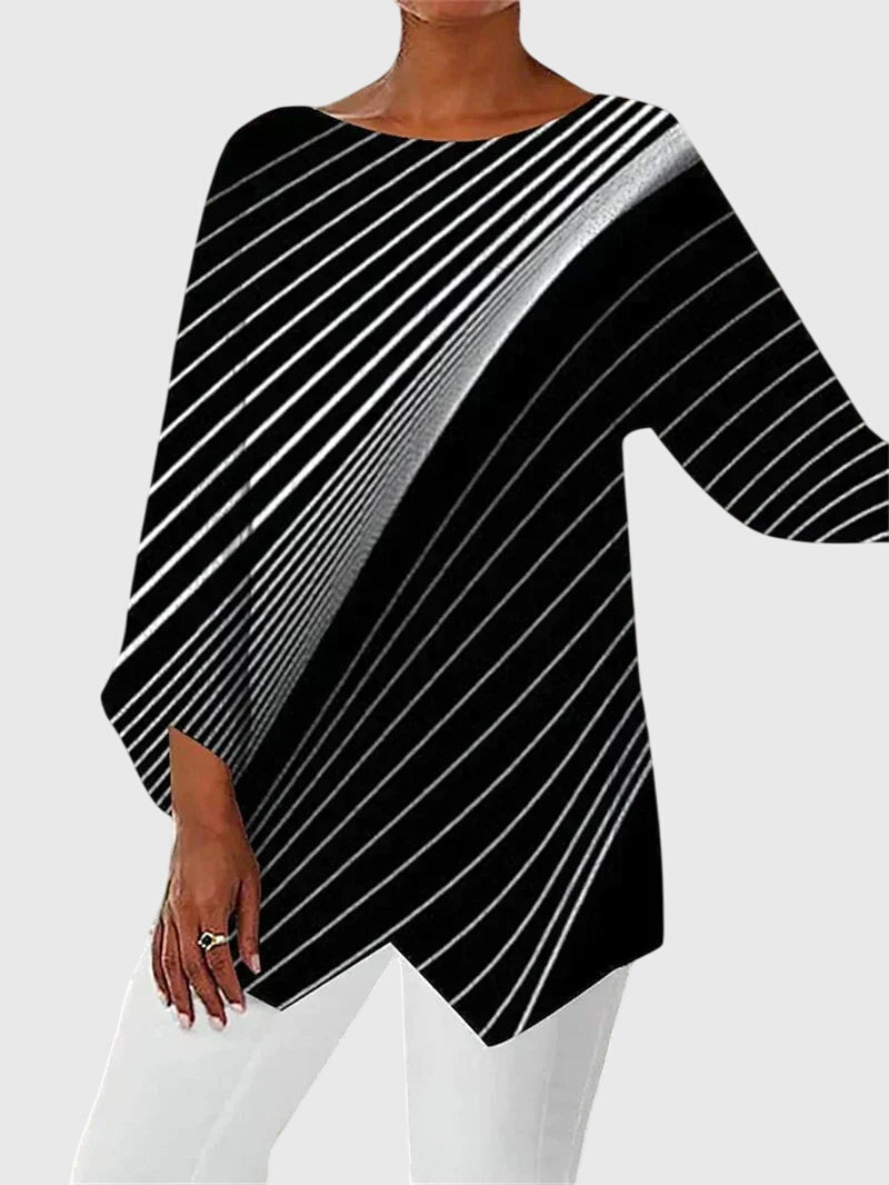 Alayah™ | Elegantes Oberteil Mit Rundhalsausschnitt