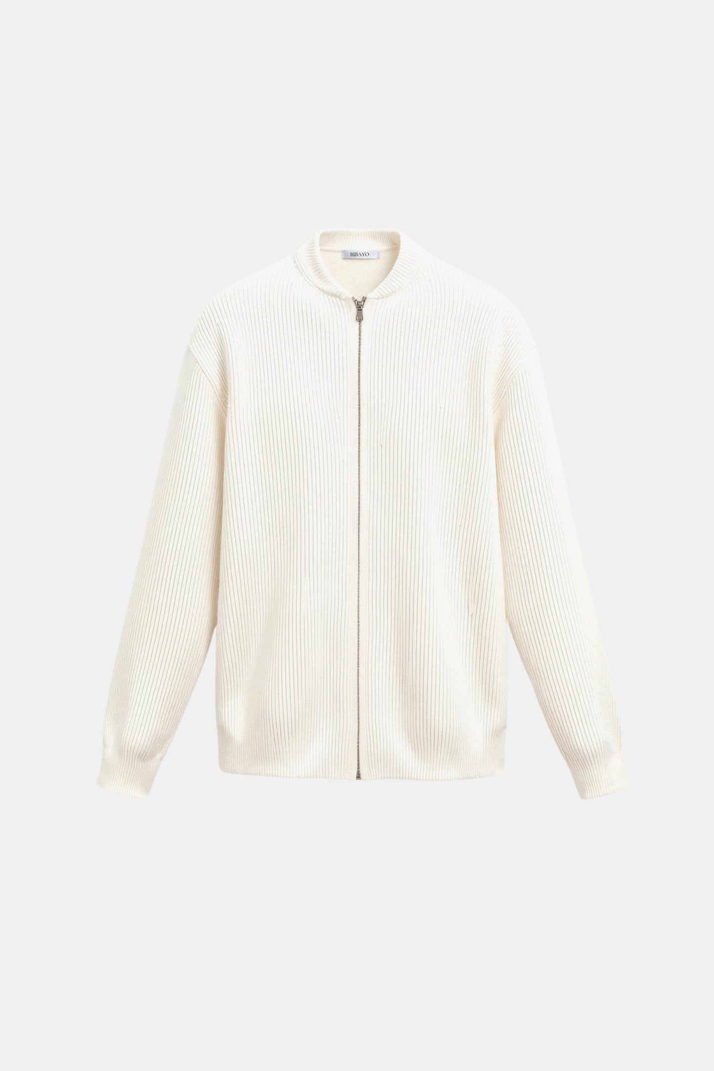 Luxuriöse Feinstrick-Cardigan mit Rundhalsausschnitt