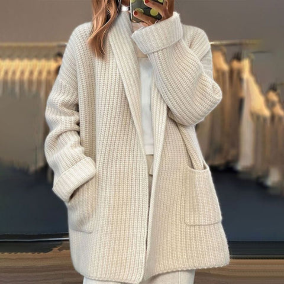 Zircon | Gestrickter Cardigan