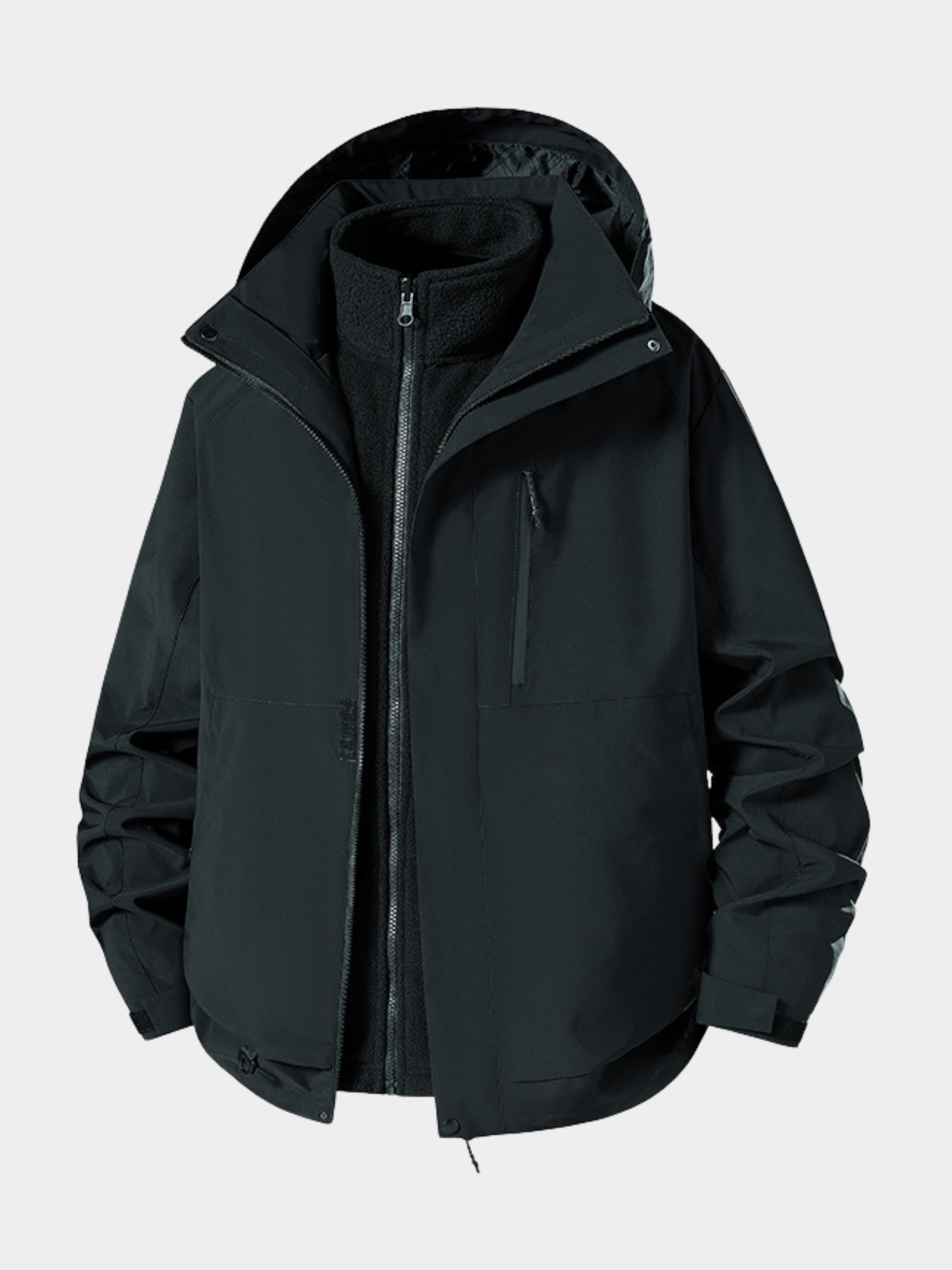 Spirewood – Unisex 3-in-1 Abnehmbare Funktionsjacke