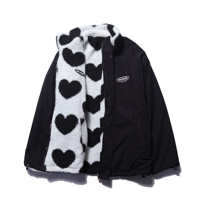 Shaima™ | Wendejacke mit Herzmotiv