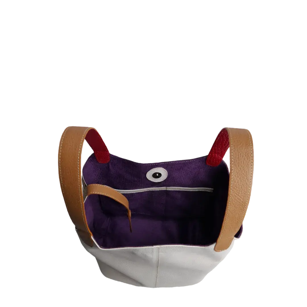 Damentasche Eva Zebra-Leder x Talk