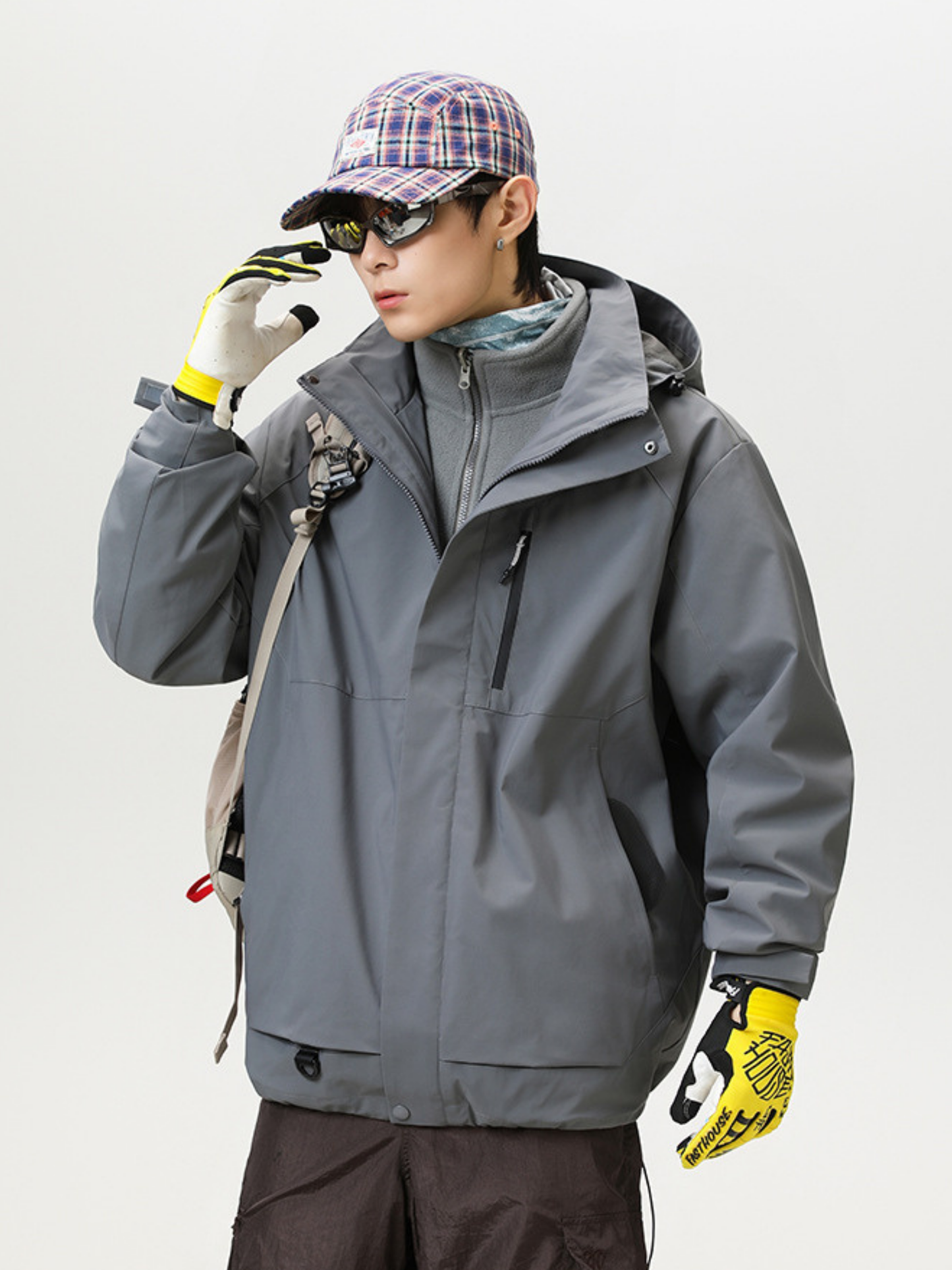 Spirewood – Unisex 3-in-1 Abnehmbare Funktionsjacke