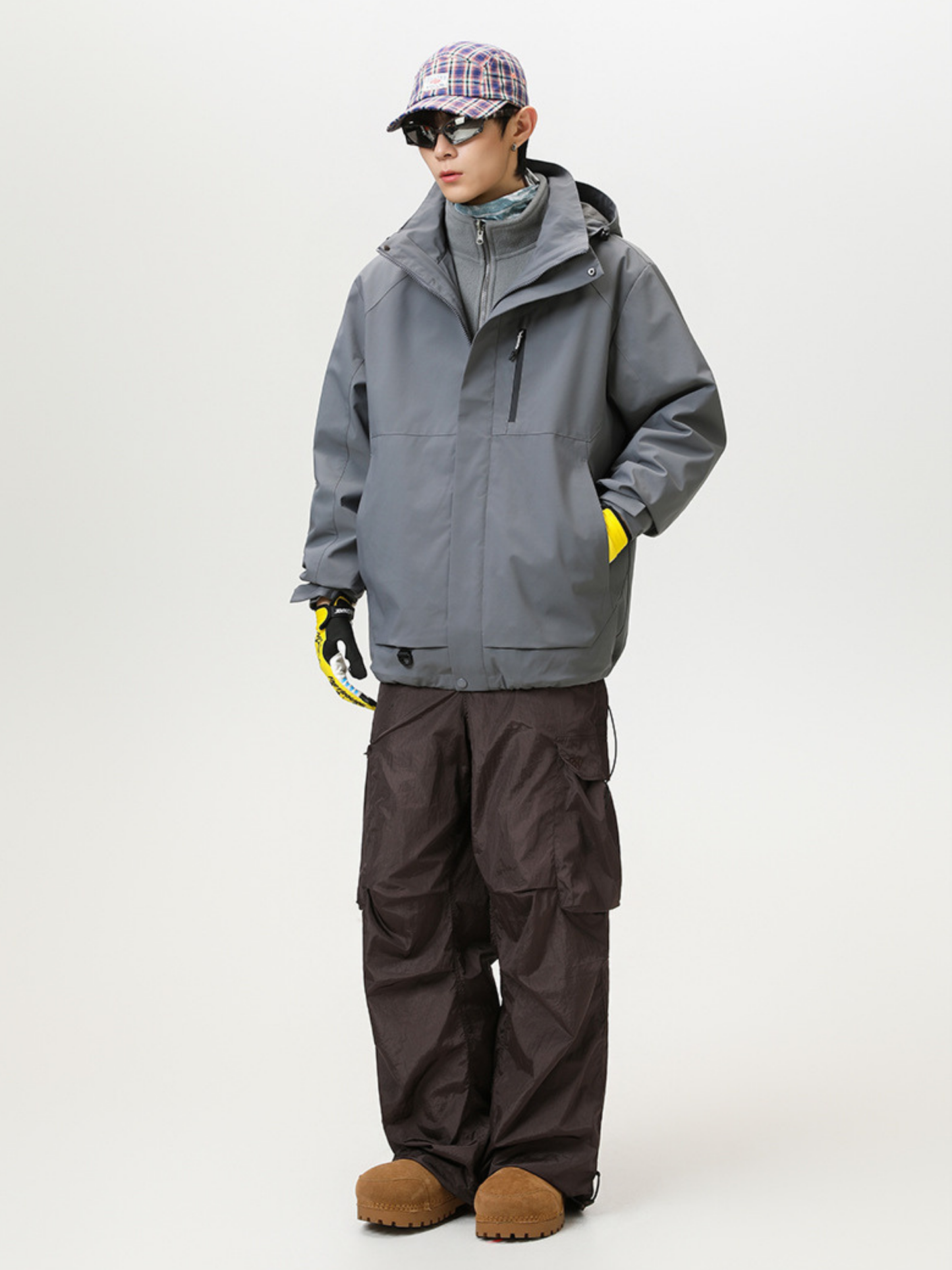 Spirewood – Unisex 3-in-1 Abnehmbare Funktionsjacke