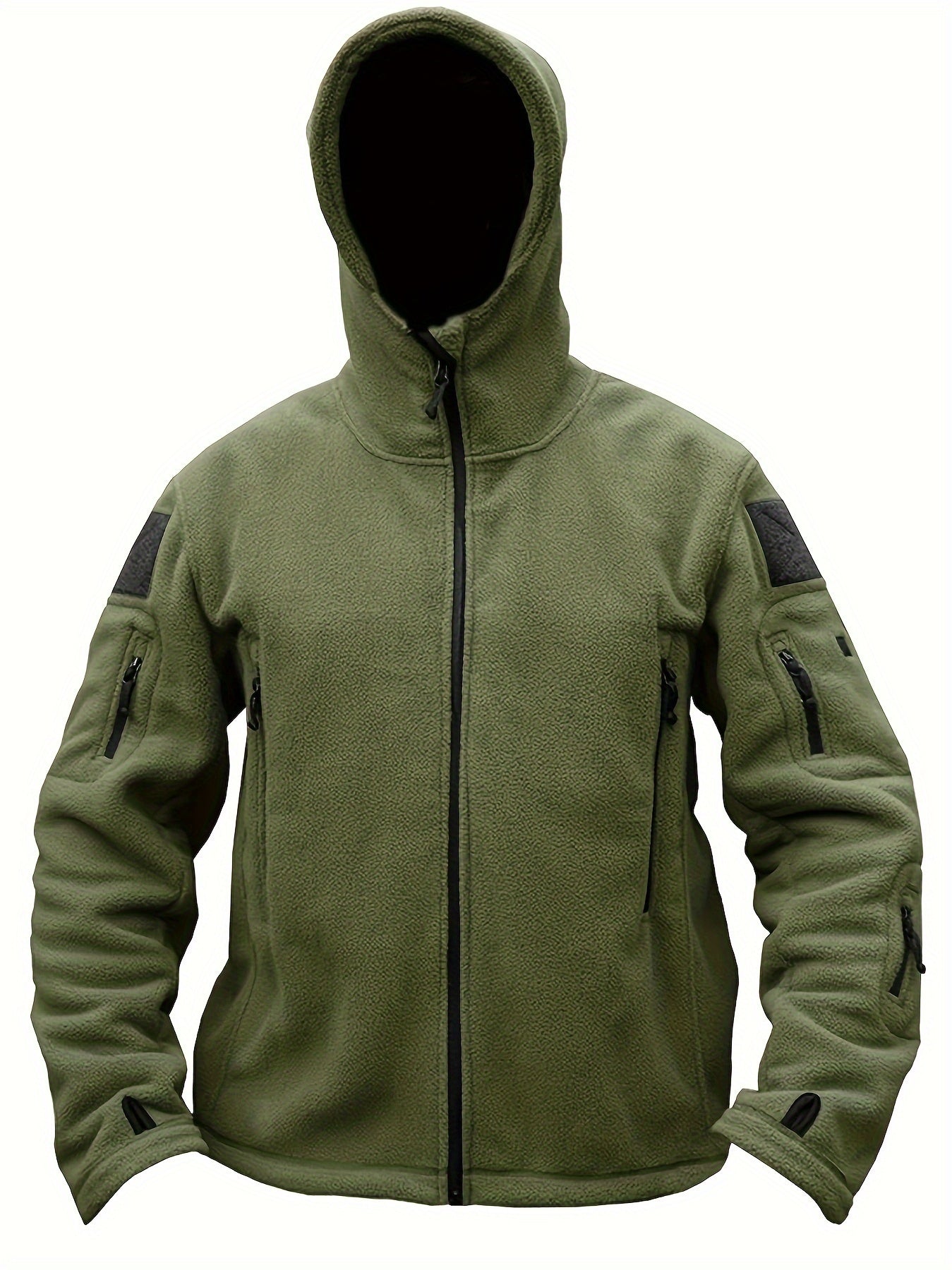 Rosendo – Langärmeliger Kapuzenpullover mit Taschen