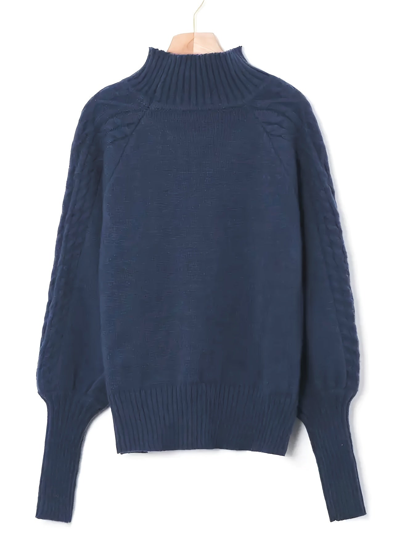 Tinsley – Langer, Lässiger Strickpullover Mit Langarm