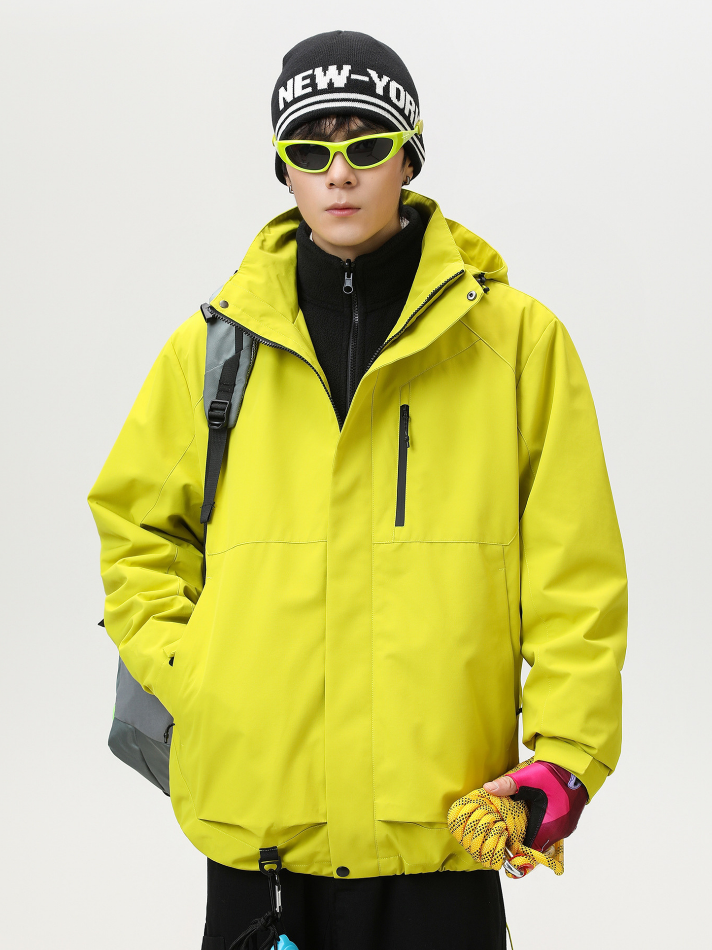 Spirewood – Unisex 3-in-1 Abnehmbare Funktionsjacke