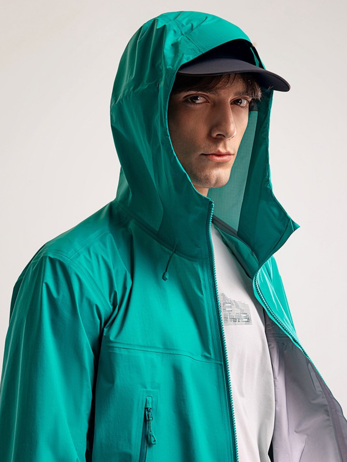 GONGGAR - Unisex Hard Shell Hooded Jacket