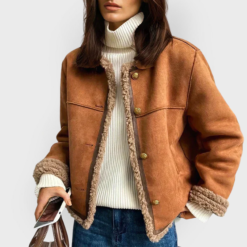 Megan | Timeless Leather Jacket