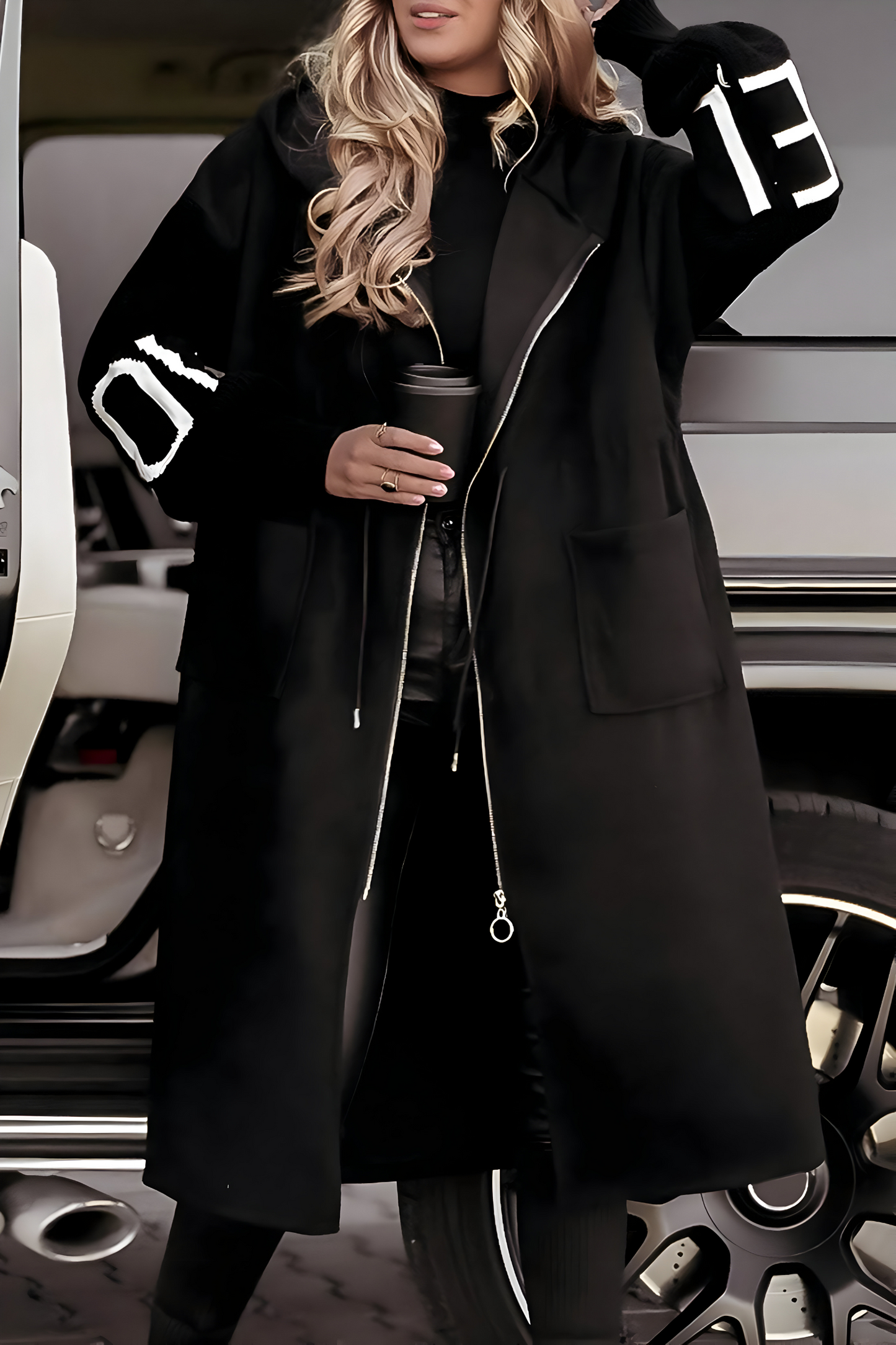 Romina | Eleganter Kapuzen-Coatigan