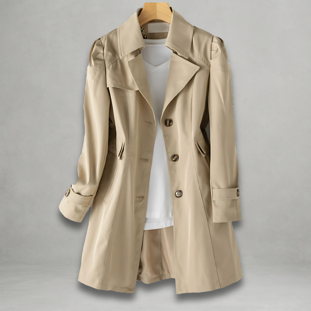 Lioren™ – Stilvoller Trenchcoat für den Frühling mit elegantem Design