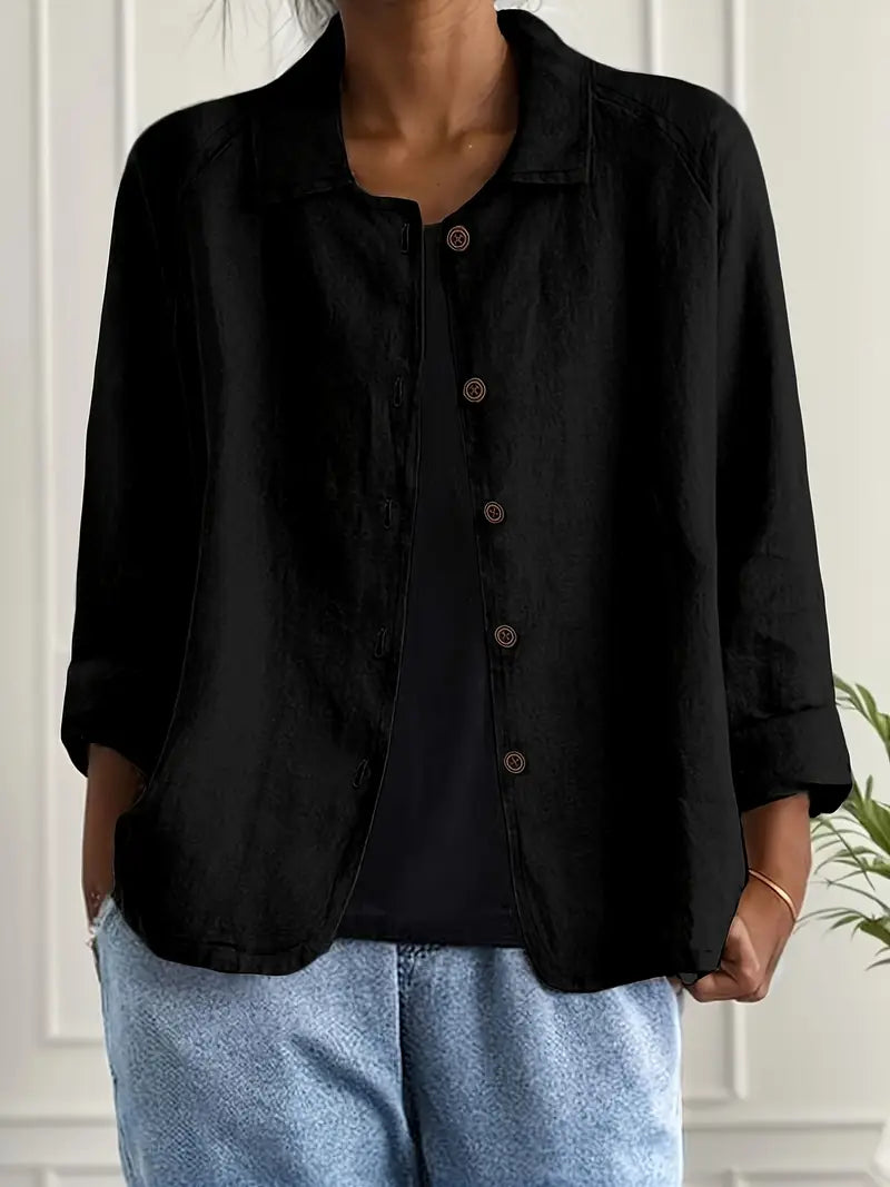 Lori | Breezy Linen Jacket