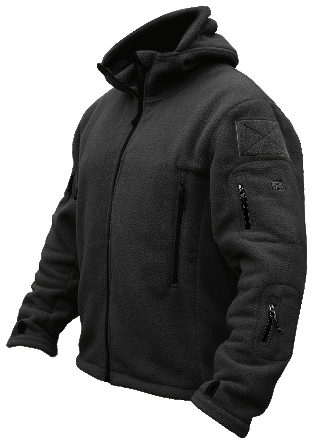 Rosendo – Langärmeliger Kapuzenpullover mit Taschen