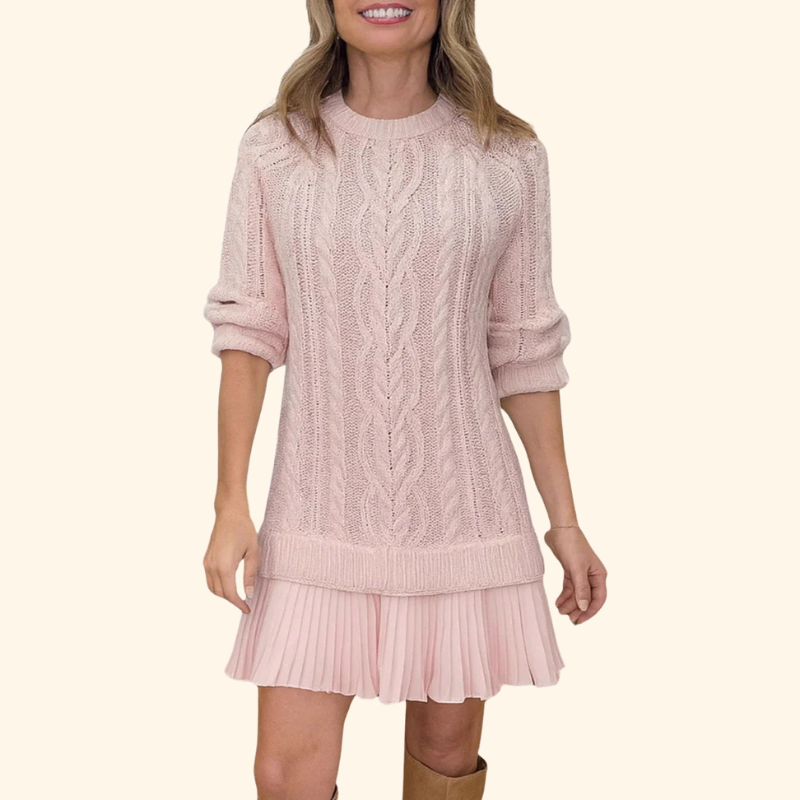 Sarah | Strickpullover Kleid