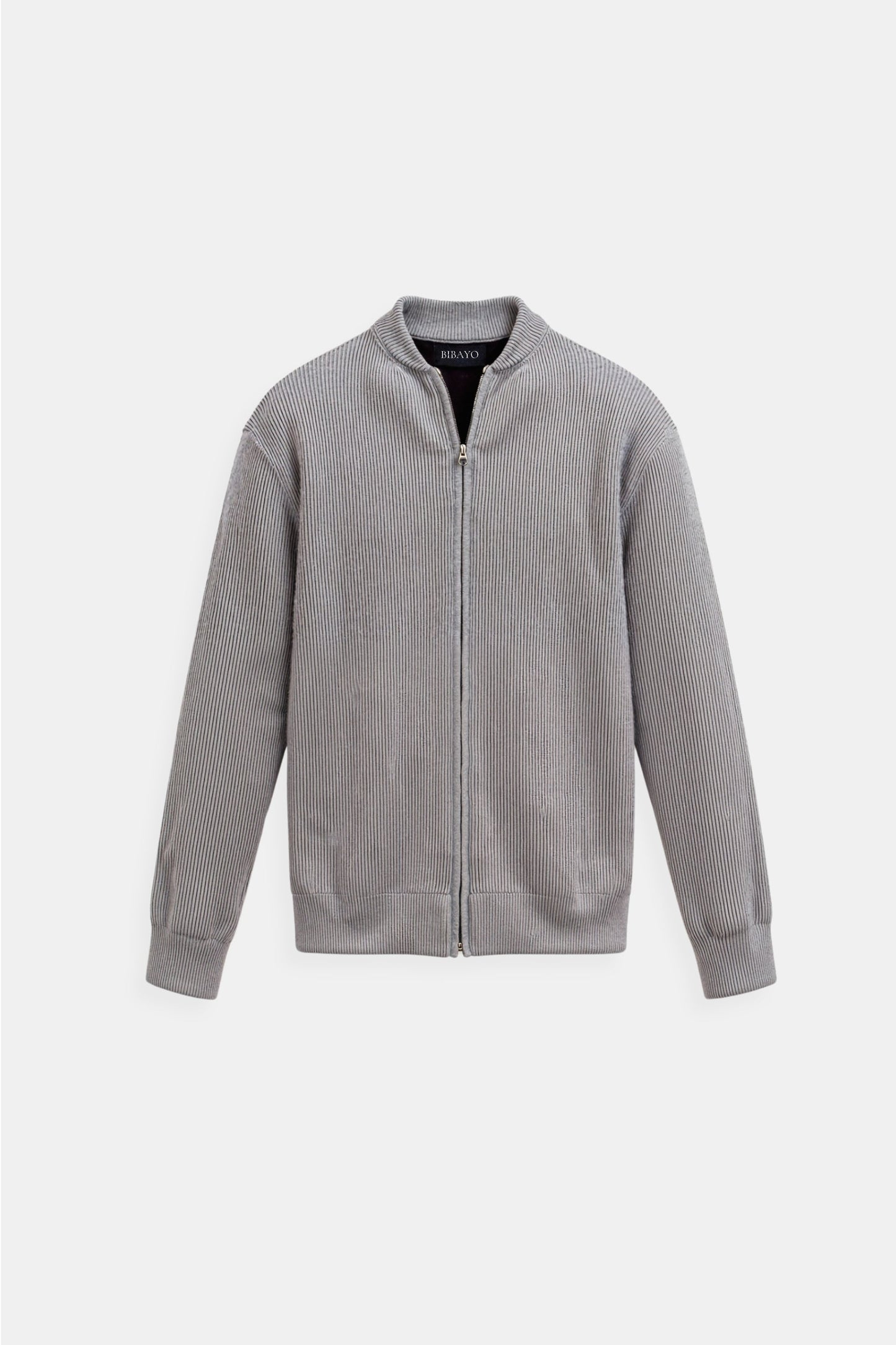 Luxuriöse Feinstrick-Cardigan mit Rundhalsausschnitt