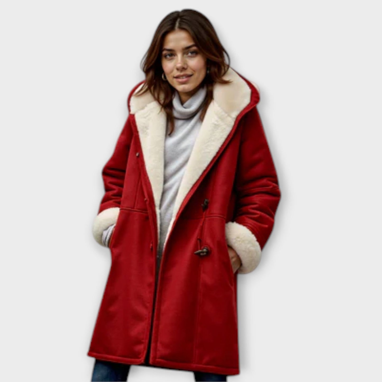 Hannah | Stylish Fur-Lined Coat