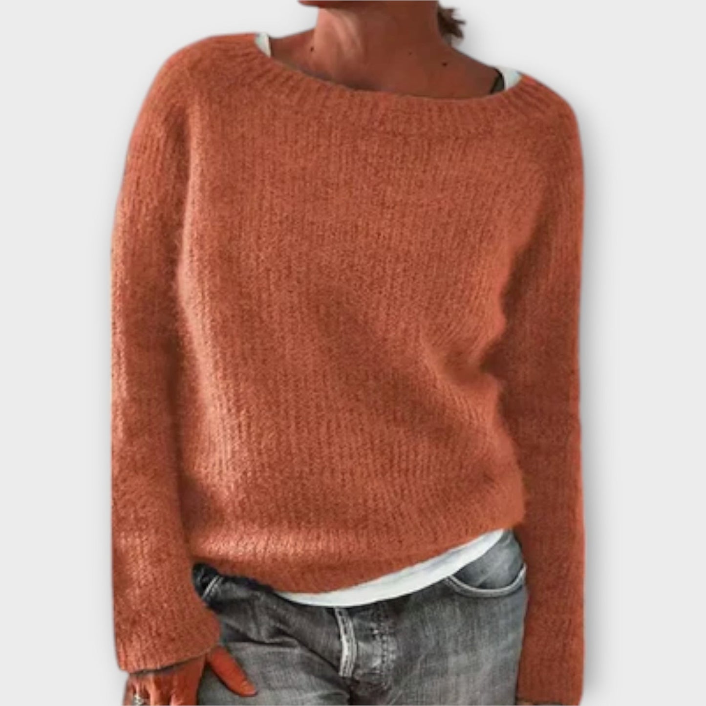 Maya | Übergroßer Strickpullover