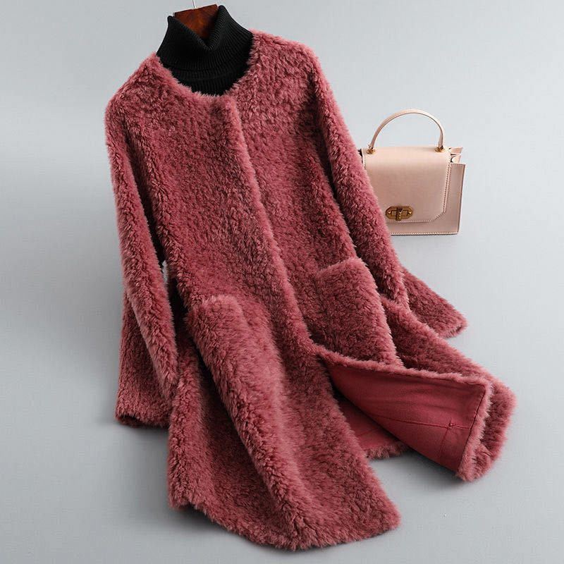 Minette™ | Eleganter Teddy-Mantel aus Kunstfell