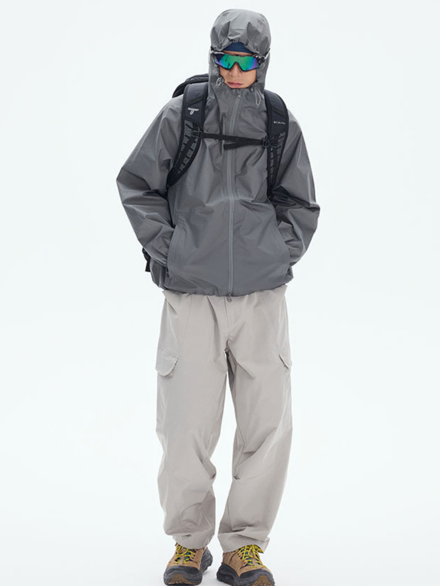 AshMode – Unisex Leichte 3-Lagen-Hardshelljacke