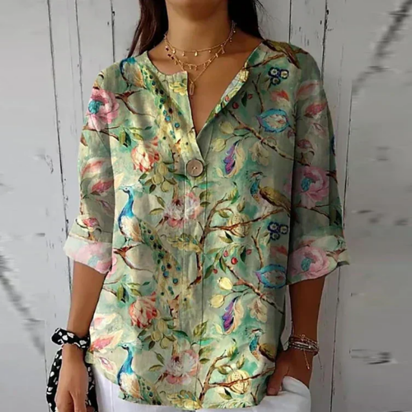 Arlene™ | Schicke Bluse mit Blumenmuster