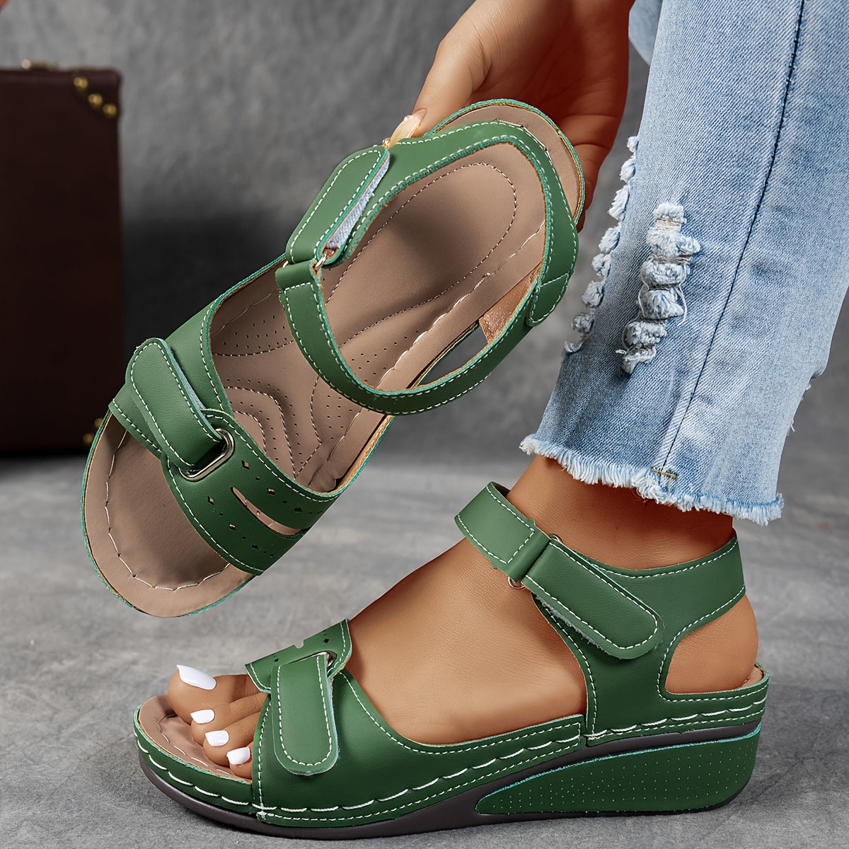 Céline | Modische orthopädische Sandale