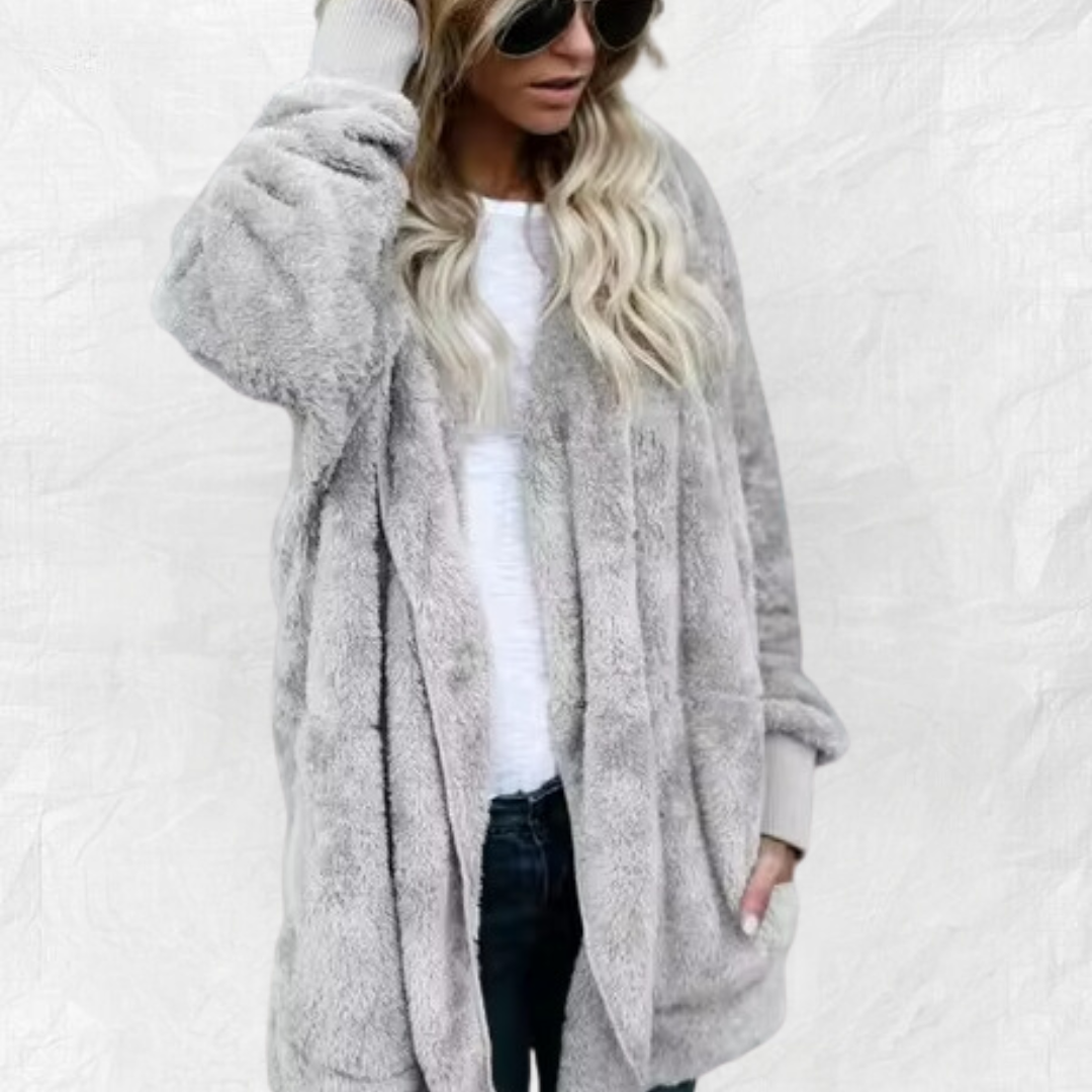 Ally | Doppel-Fleece-Cardigan