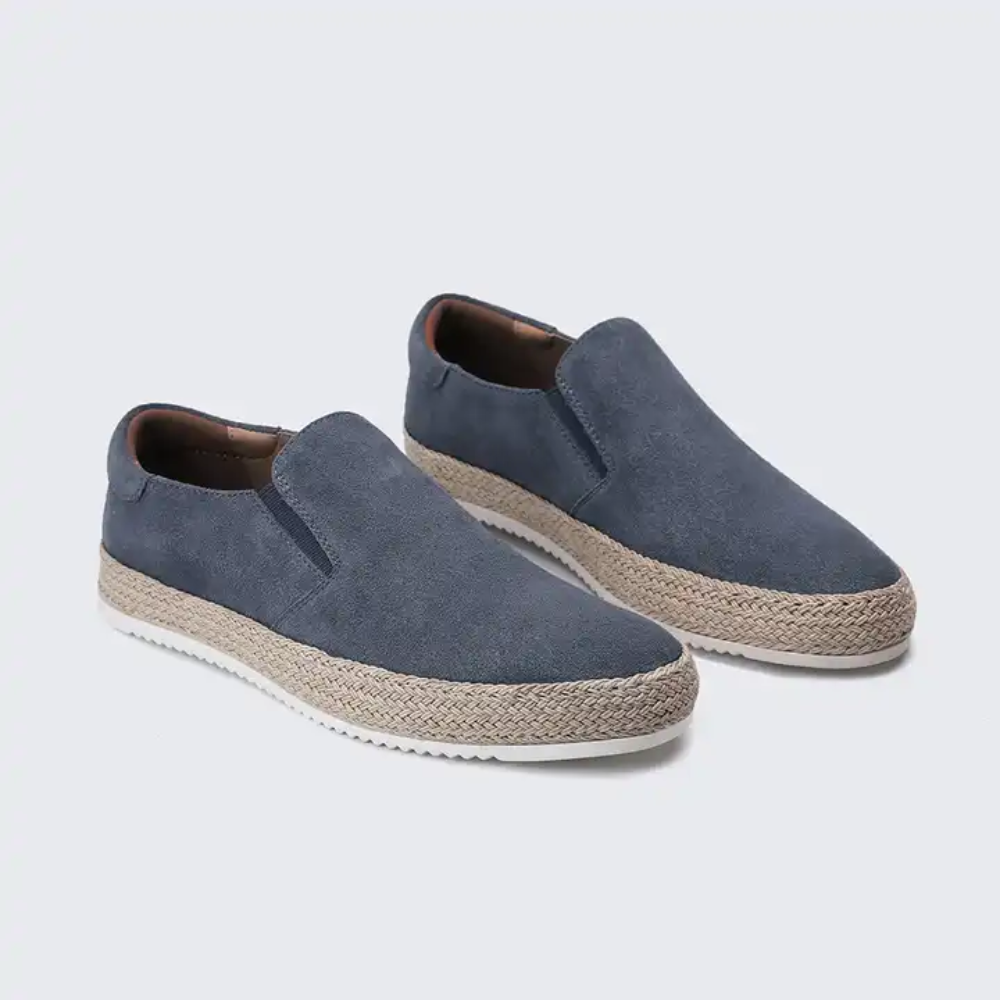 Sommer-Loafers aus Wildleder