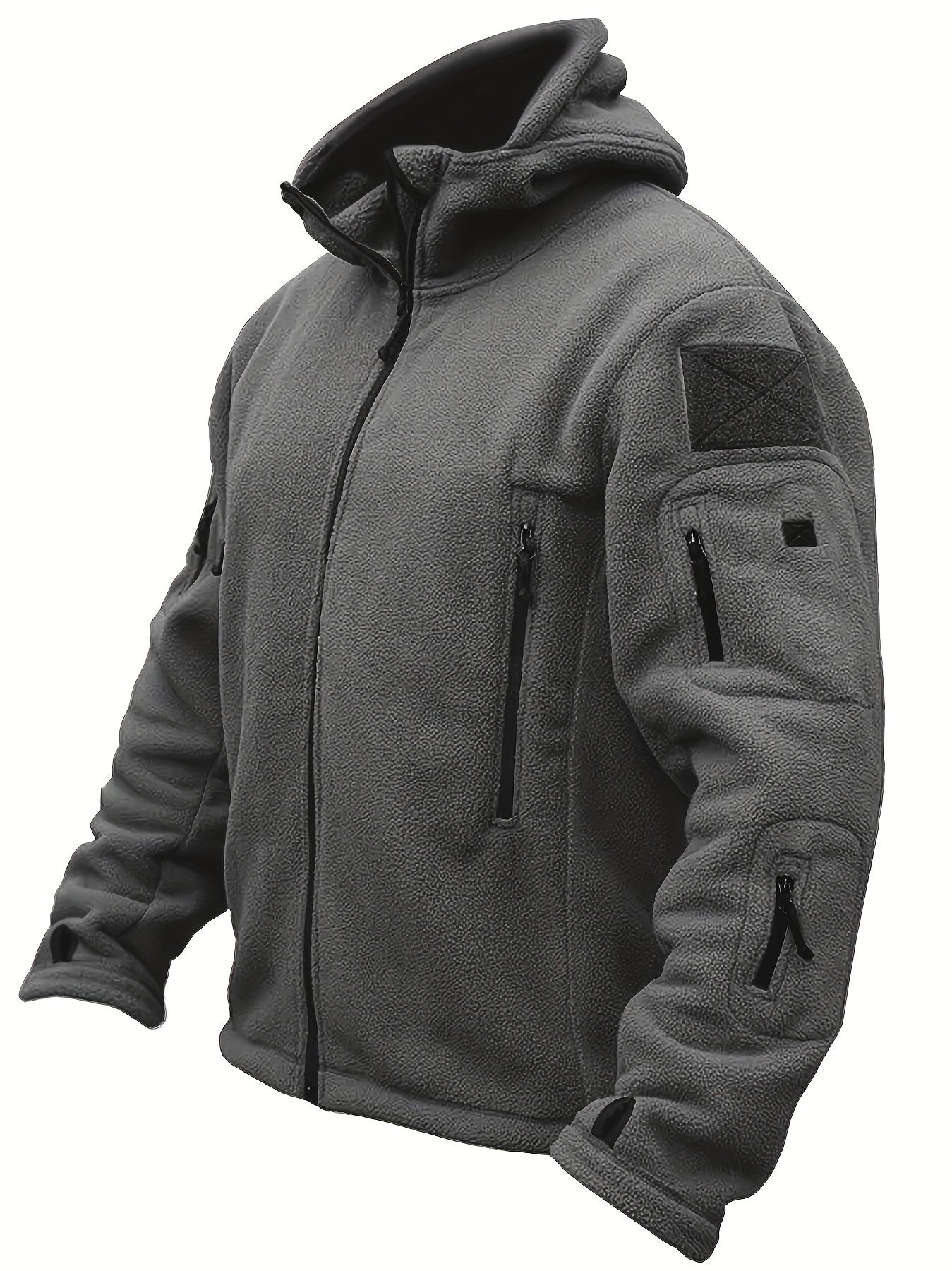 Rosendo – Langärmeliger Kapuzenpullover mit Taschen
