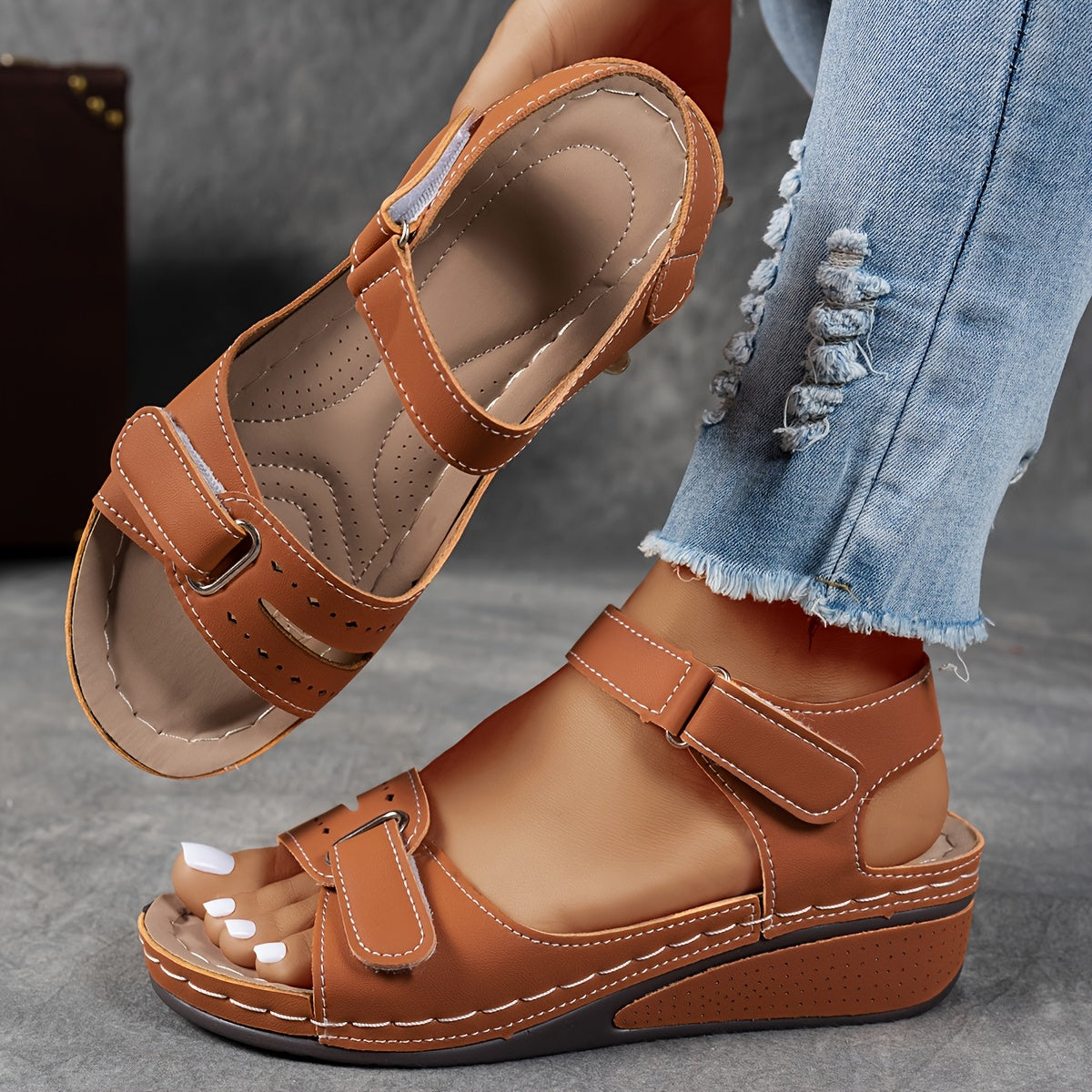 Céline | Modische orthopädische Sandale