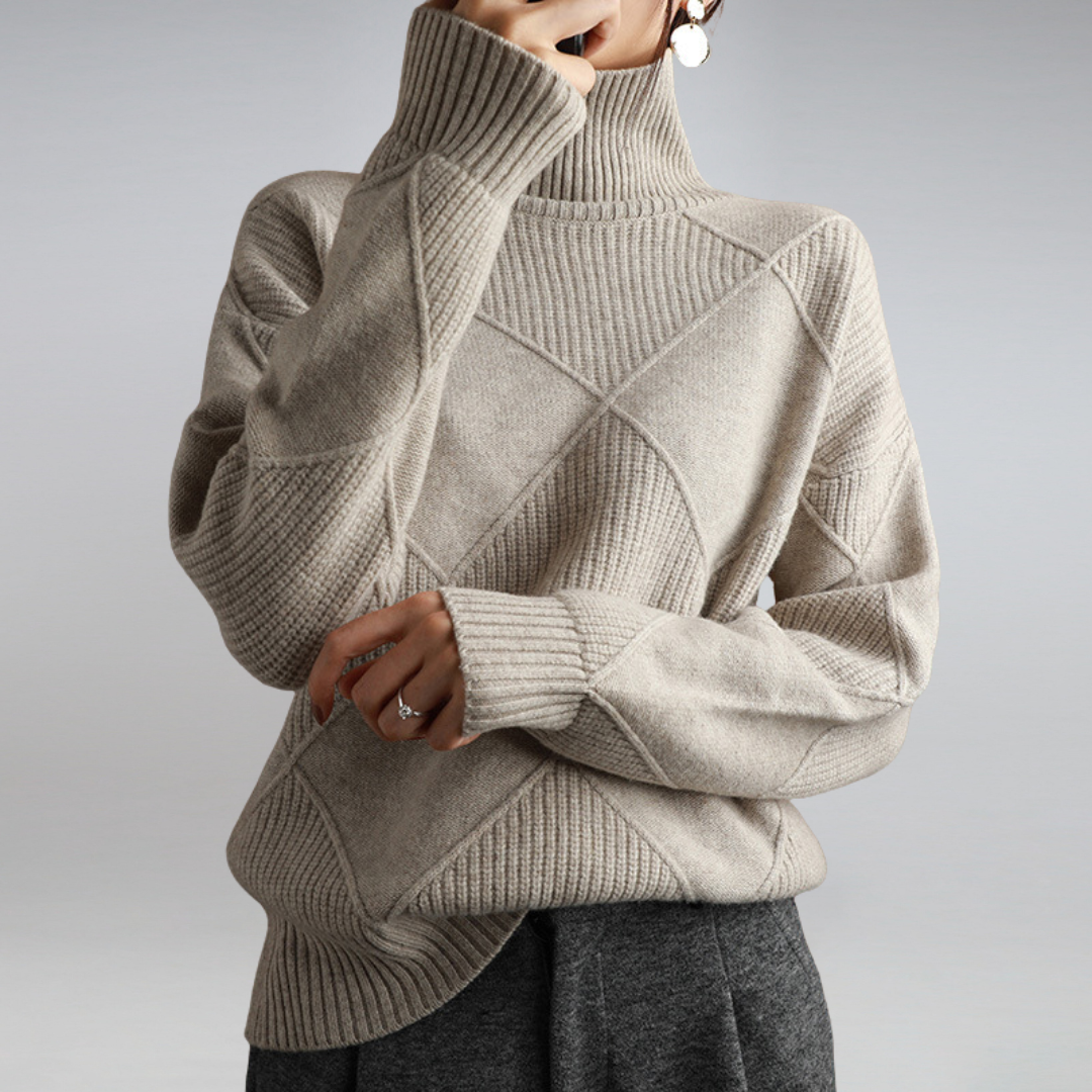 Alice | Weicher Rollkragenpullover