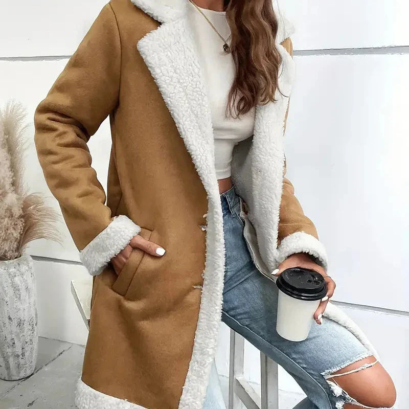 Ellie Sherpa Mantel