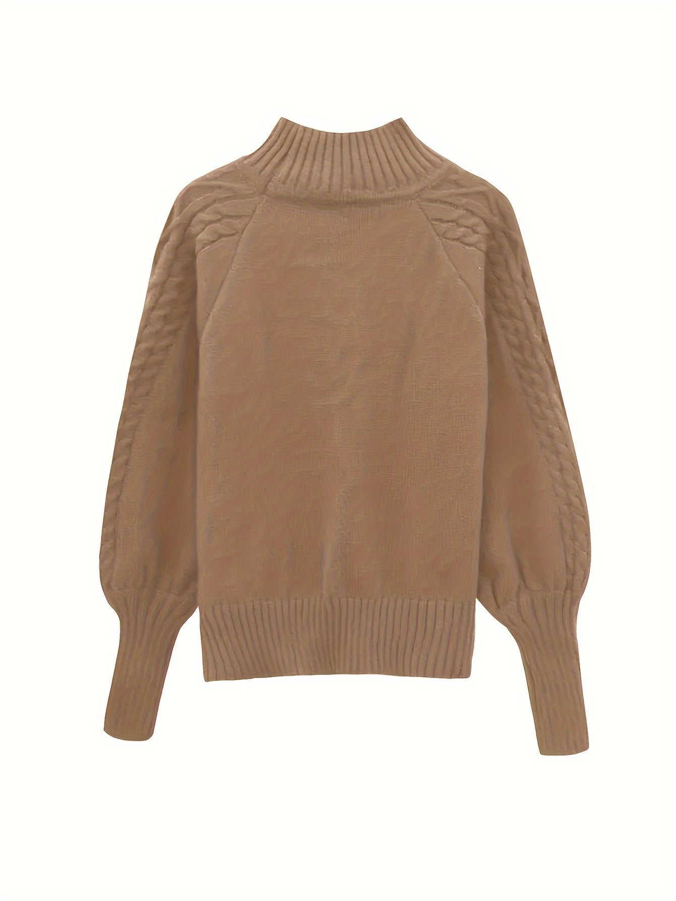 Tinsley – Langer, Lässiger Strickpullover Mit Langarm