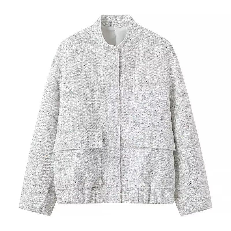 Eva | Jacke mit Perlenrand
